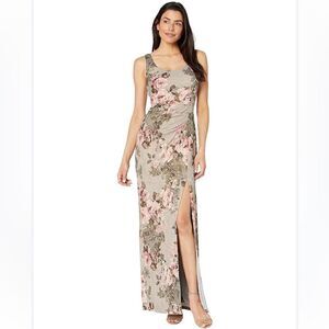 BHLDN x ADRIANNA PAPELL
Floral Print Brocade Gown/ size 2